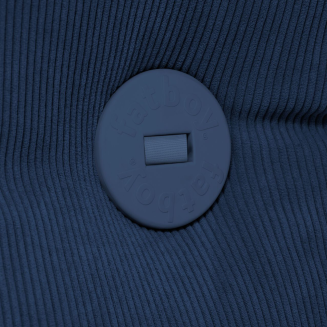 Fotel Fatboy The BonBaron Slim Cord Deep Blue 120x120x75 cm - 5