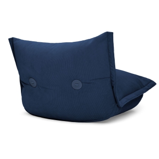 Fotel Fatboy The BonBaron Slim Cord Deep Blue 120x120x75 cm - 3
