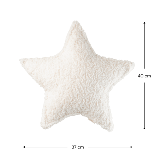 Poduszka gwiazdka Wigiwama Star Cream White - 5