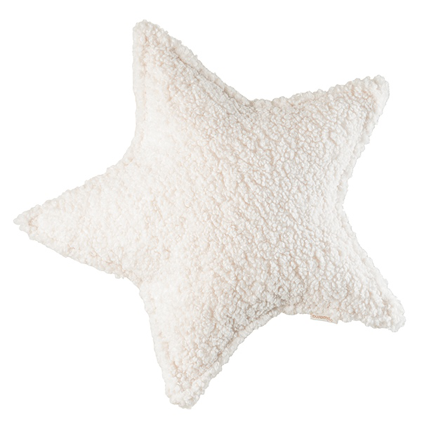 Poduszka gwiazdka Wigiwama Star Cream White