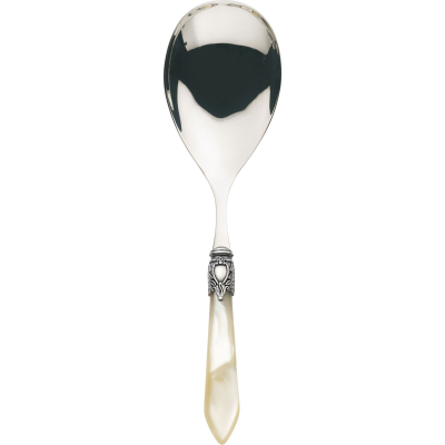 Łyżka do serwowania ryżu Casa Bugatti Oxford Ivory/Old Silver