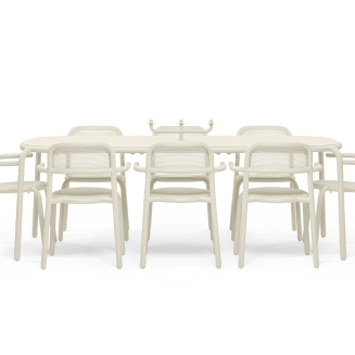 Combi Offer 6: Fatboy Tablo Toní garden table + 6 x Fatboy Armchair Toní garden chair - 4