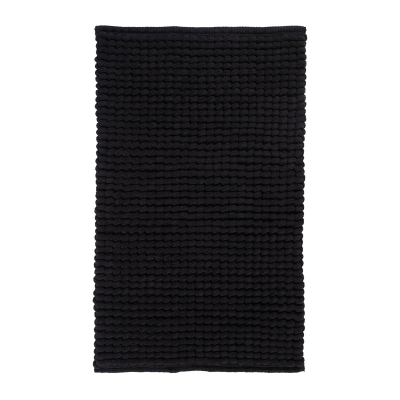  Aquanova Axel Black bathroom rug 60x100 cm