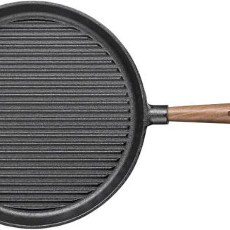 Grillowa patelnia żeliwna Skeppshult Walnut 28 cm - 2
