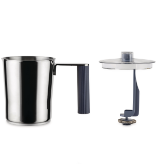 Spieniacz do mleka Alessi Plissé Grey - 3