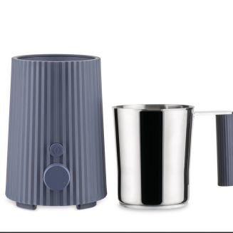 Alessi Plisse milk frother, gray - 2