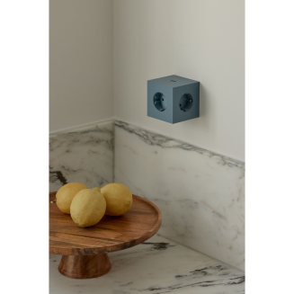 Rozszerzacz gniazd Avolt Square 2 z podwójnym USB-C o mocy 30 W różowy - 4