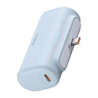 Powerbank Baseus Compact USB-C 5000mAh, 20W (niebieski) - 3