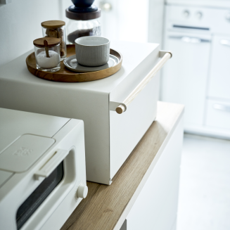  Yamazaki Tosca breadbox white - 6