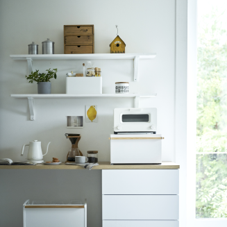  Yamazaki Tosca breadbox white - 9