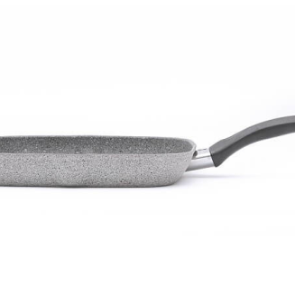 Grillowa patelnia granitowa indukcyjna Ballarini Ferrara - 28 cm - 2
