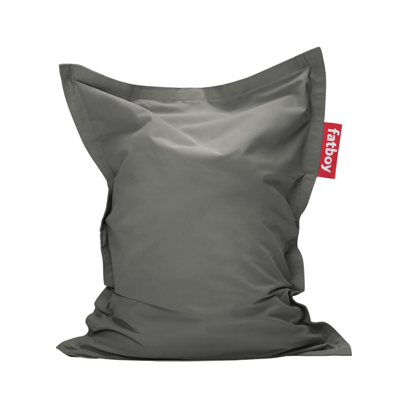 Pufa dla dzieci Fatboy Junior Canvas Charcoal Grey 130x100 cm