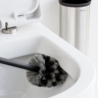  Brabantia Matt Steel floor/wall toilet brush - 3