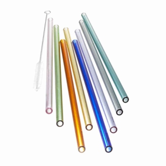  Set of 8 Gefu Future straws 23 cm - 2