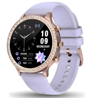 Smartwatch Gravity Różowe Złoto Pasek i Bransoleta GT5-7 - 5