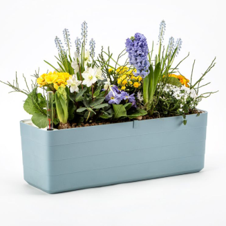 Donica samo-nawadniająca Urbalive Berberis błękitny 40x20 cm - 2