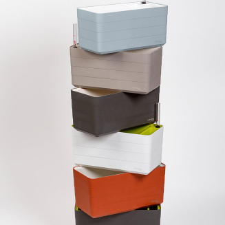 Donica samo-nawadniająca Urbalive Berberis błękitny 40x20 cm - 6