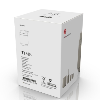 Dozownik do mydło Zone Denmark Time Concrete 0.22l - 3