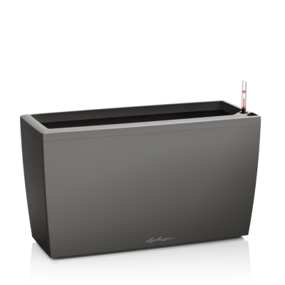 Donica Lechuza Cararo Premium antracyt metallic