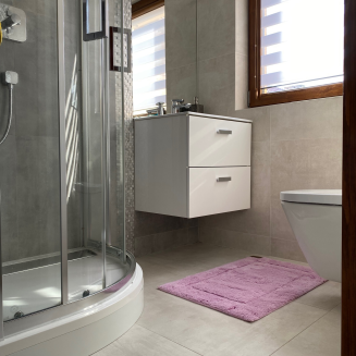 Dywanik łazienkowy Graccioza Prestige Deep Lilac 50x80 cm - 4