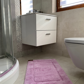 Dywanik łazienkowy Graccioza Prestige Deep Lilac 50x80 cm - 5