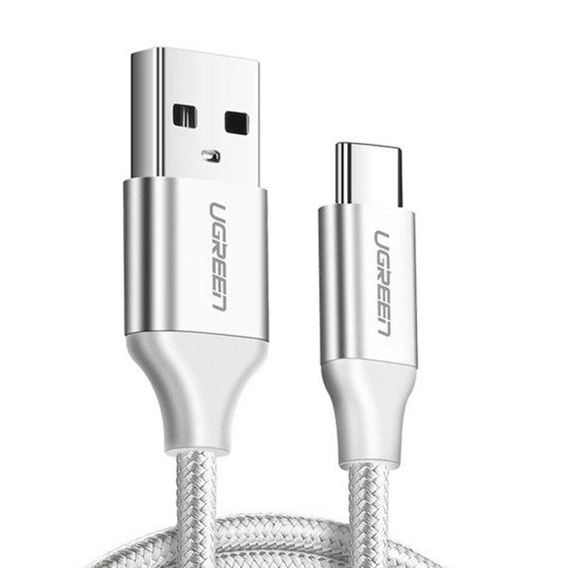  UGREEN US288 USB-A-USB-C Cable 2m (White)