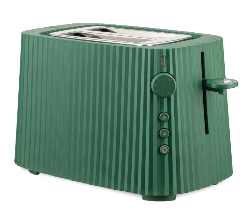 Alessi Plisse toaster green