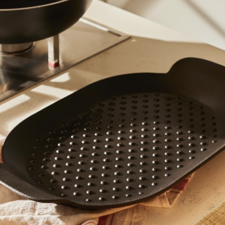 Patelnia grillowa Alessi Edo 40x24 cm - 3