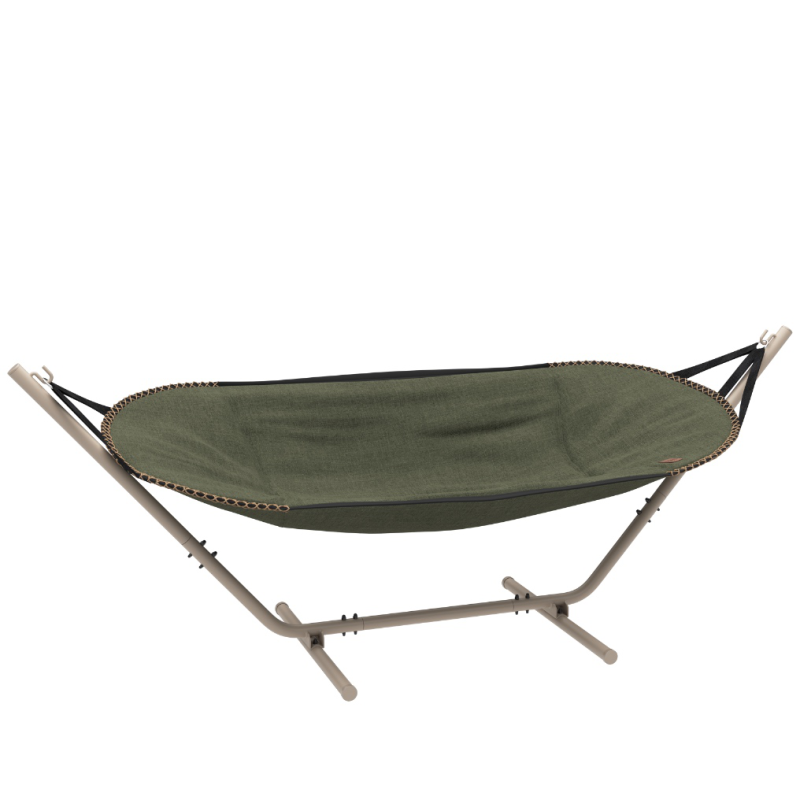 Hamak ze stojakiem taupe SACKit Cobana Hammock Alu Kirra Olive