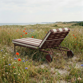  SACKit Mollis Sunbed Renesse Chestnut Garden Bed - 6