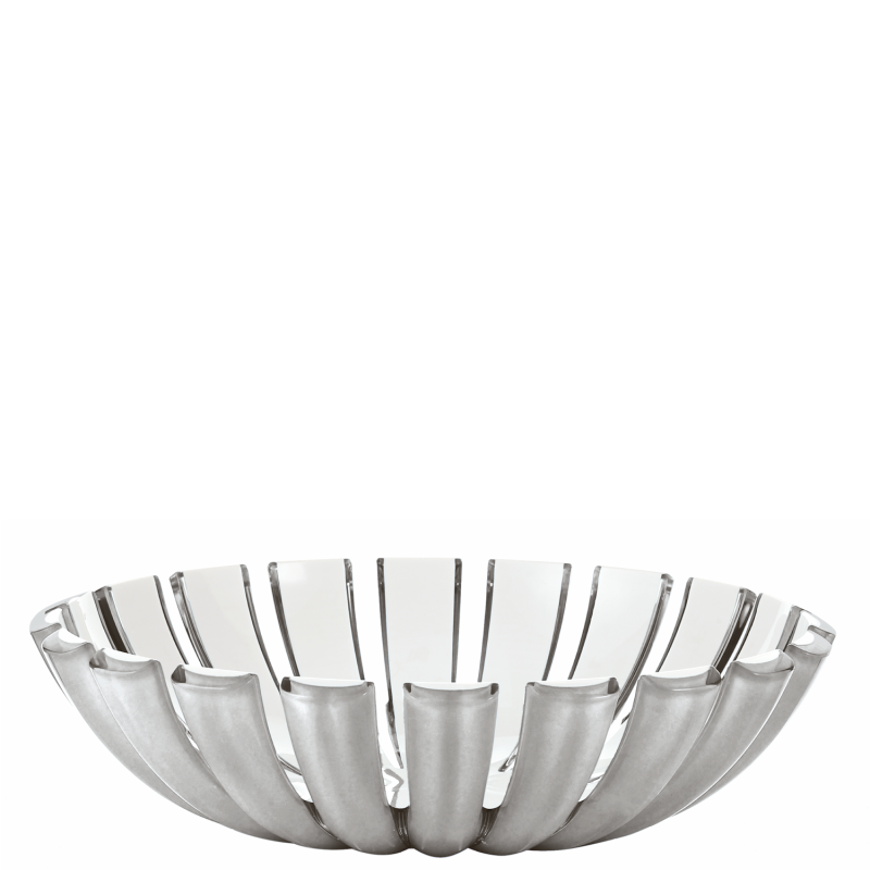 Guzzini Grace bread basket grey