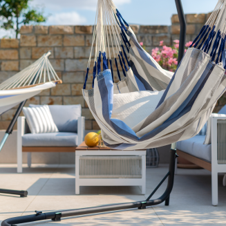 Regulowany stojak na fotel hamakowy La Siesta Amura Anthracite - 3