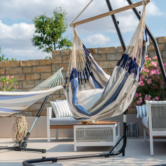 Regulowany stojak na fotel hamakowy La Siesta Amura Anthracite - 8