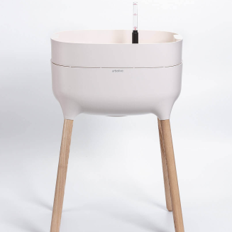 Kwietnik Urbalive kremowy 77x50x38 cm - 3