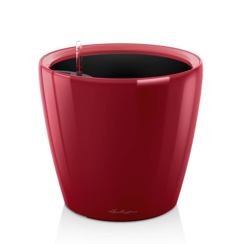  Lechuza Classico Premium LS 21 flowerpot | 28 | 35 | 43 | 50 red gloss