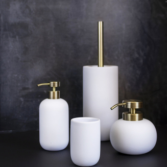 Kubek łazienkowy Mette Ditmer Denmark Lotus White - 2