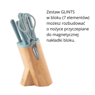 Zestaw noży w bloku BergHOFF Slate 7 elementów - 10