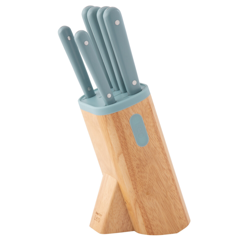 Zestaw noży w bloku BergHOFF Slate 7 elementów