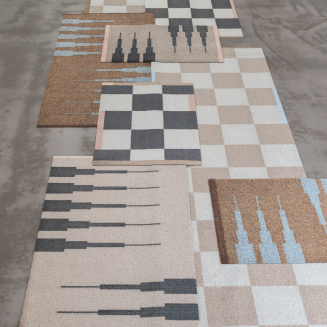 Dywan Mette Ditmer SQUARE All-Round Camel 70×150 cm - 3