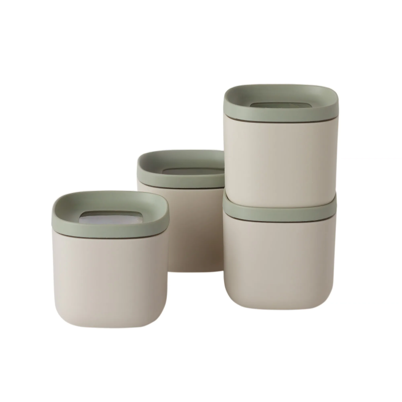 BergHOFF | Zestaw 4 małych pojemników na żywność i przyprawy Balance