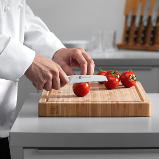 Nóż uniwersalny z ząbkami Zwilling Pro 13 cm - 4