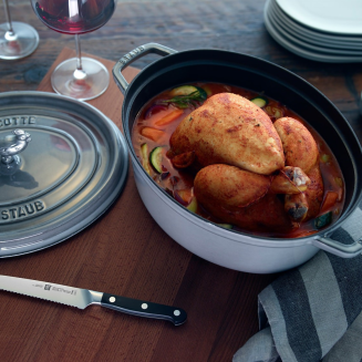 Nóż uniwersalny z ząbkami Zwilling Pro 13 cm - 6