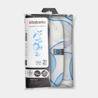 Pokrowiec na deskę do prasowania Brabantia C 124x45 cm Bubbles PerfectFlow - 2