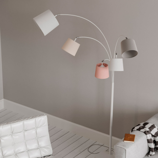 Lampa podłogowa By Rydens Foggy H200 cm - 3