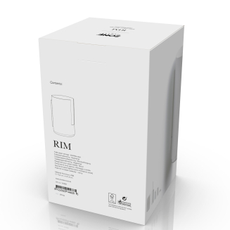 Pojemnik ścienny na papier toaletowy Zone Denmark Rim White - 4