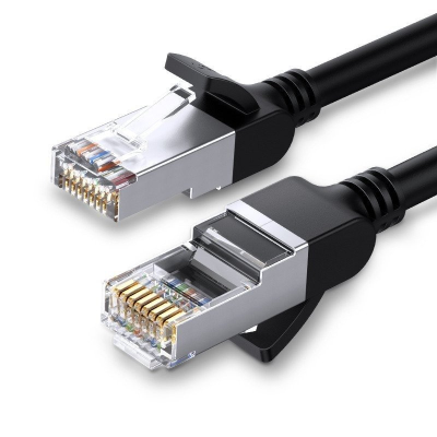  UGREEN NW101 Cat6 Cable 0.5m RJ45 Metal Plugs (Black)