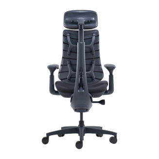 Krzesło ergonomiczne LiberNovo Omni 48cm (czarne) - 4
