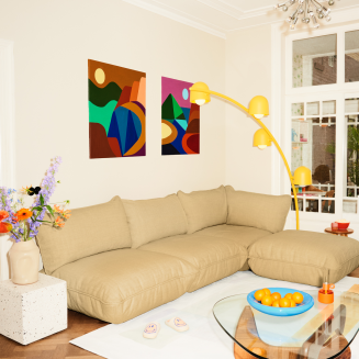 Sofa narożna Fatboy Sumo Corner Sofa Honey - 11