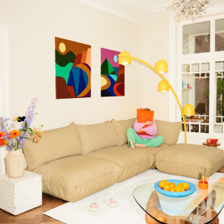 Sofa narożna Fatboy Sumo Corner Sofa Honey - 12