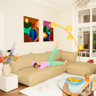 Sofa narożna Fatboy Sumo Corner Sofa Honey - 10